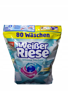 Kapsułki do prania Weisser Riese Universal Trio-Caps lotos 80 szt.