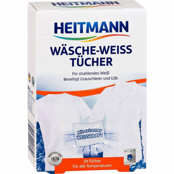 DE Heitmann chusteczki wybielające 20 szt.