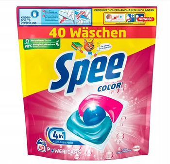 Spee 4in1 Color Power Caps 40 prań 480g