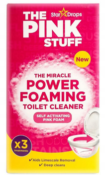 Pink Stuff Pieniący Proszek Czyszczący Do WC 3x100