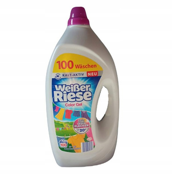 Weisser Riese Żel do prania Kolorów Pranie kolorowe 4500 ml 100 Prań