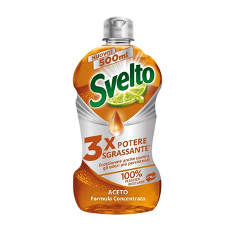 Svelto Koncentrat do Mycia Naczyń Ocet 500 ml Bezpieczny dla Rąk