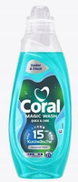 Coral Magic Wash Universal- Żel do prania z Niemiec - 840ml/21 prań