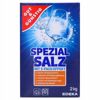 Sól do zmywarki gruboziarnista Gut&Gunstig 2 kg