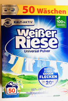 Proszek do prania uniwersalnego Weisser Riese 50 prań DE